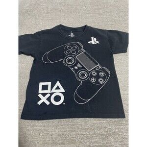 PlayStation Shirt Boy’s X/S Video Game Control Raised Graphic Kids T-Shirt